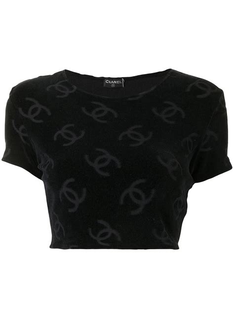 farfetch chanel tops